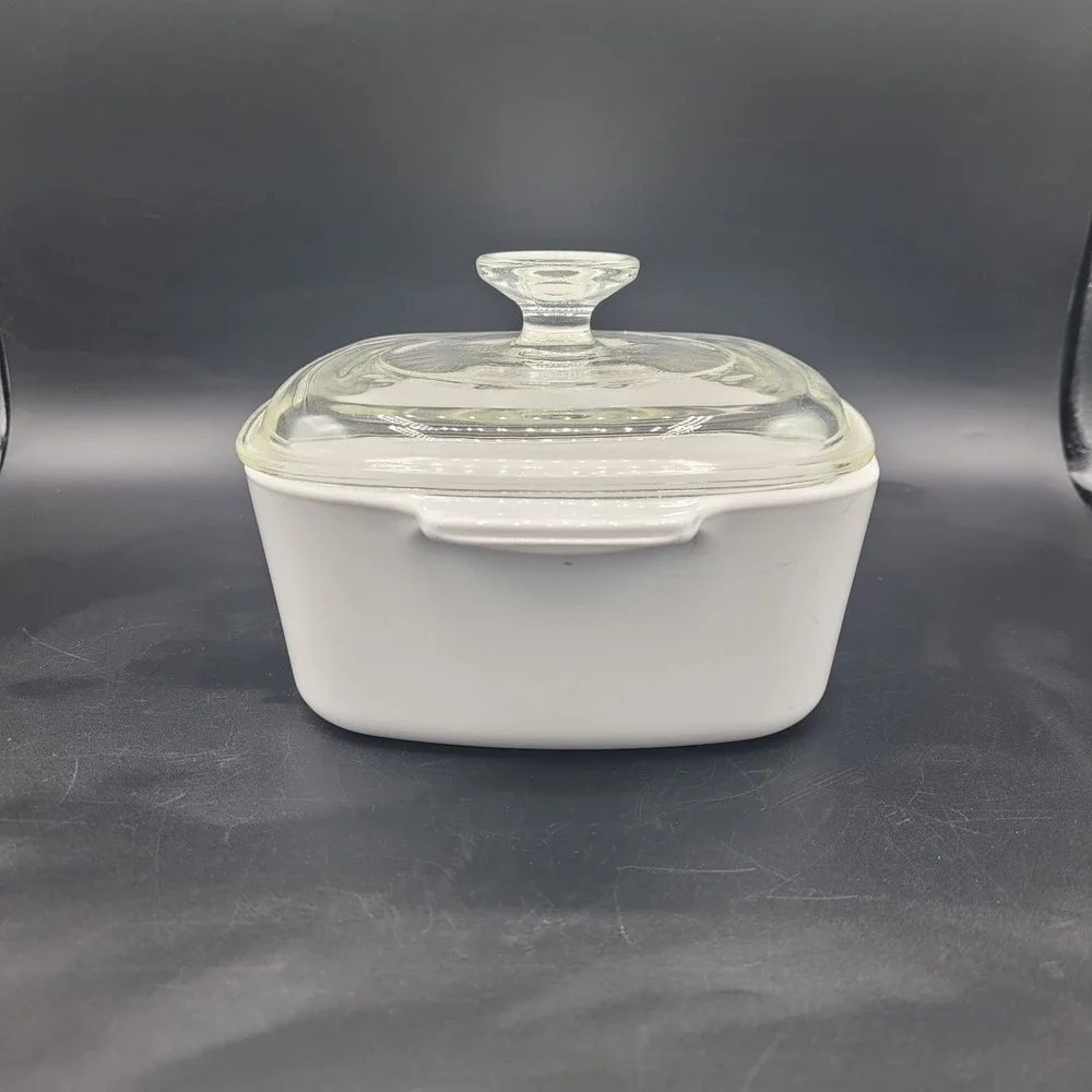 Corning Ware Blue Hearts Casserole Dish 1.5 Quart With Lid